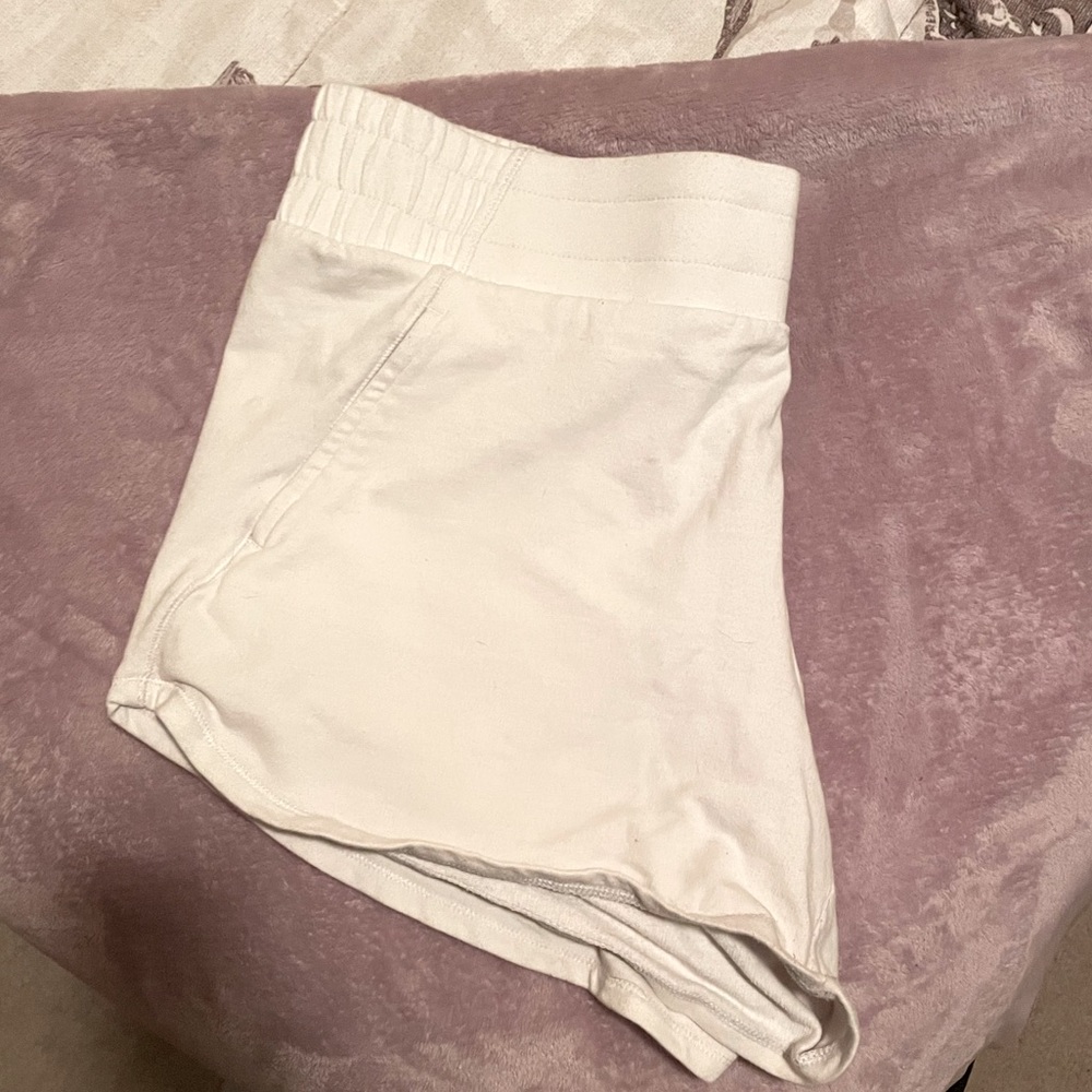 White athletic shorts